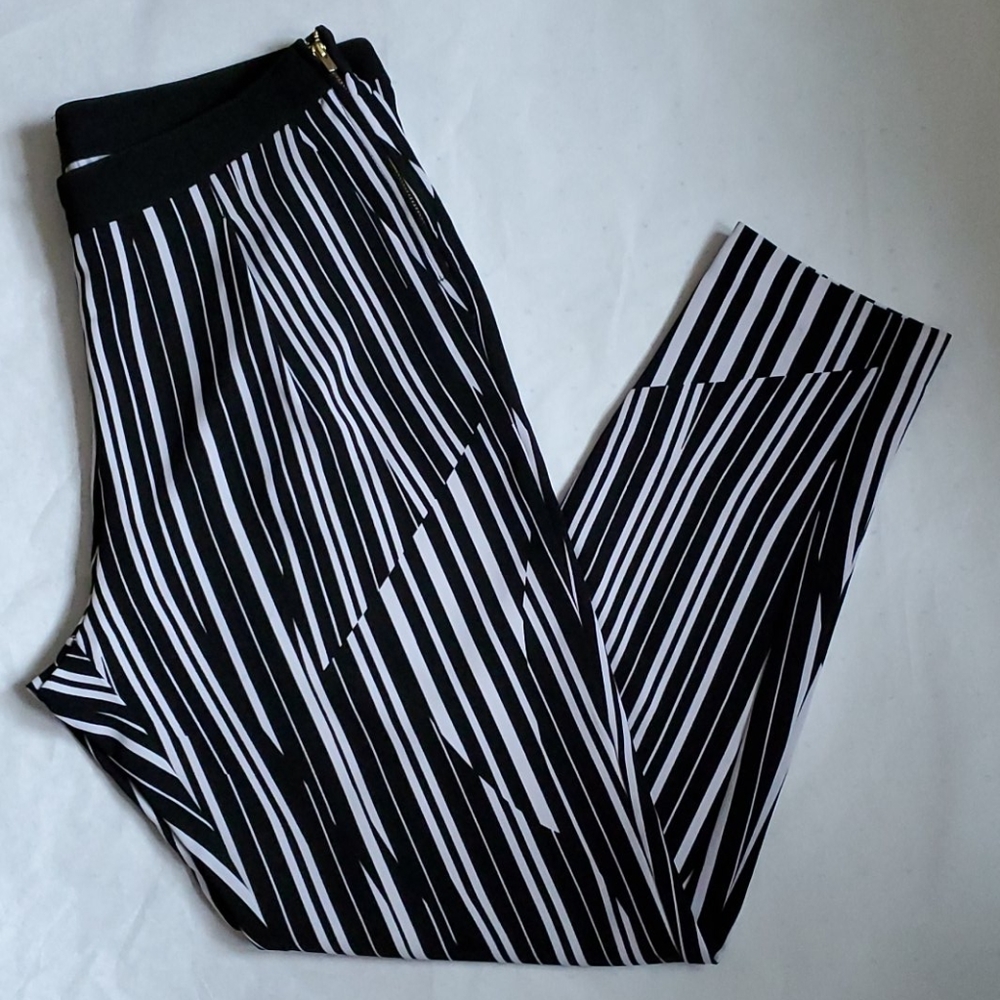 NWT H&M striped pant.....Sz 12